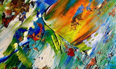 Tuval üzerinde soyut yağlı boya resim. arka plan duvar kağıdı. Modern motif görsel sanat. Moda el boyası. Duvar dekorasyonu ve duvar resimleri. Doku.