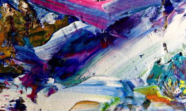 Tuval üzerinde soyut yağlı boya resim. arka plan duvar kağıdı. Modern motif görsel sanat. Moda el boyası. Duvar dekorasyonu ve duvar resimleri. Doku.