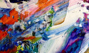 Tuval üzerinde soyut yağlı boya resim. arka plan duvar kağıdı. Modern motif görsel sanat. Moda el boyası. Duvar dekorasyonu ve duvar resimleri. Doku.