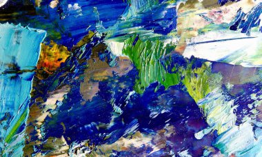 Tuval üzerinde soyut yağlı boya resim. arka plan duvar kağıdı. Modern motif görsel sanat. Moda el boyası. Duvar dekorasyonu ve duvar resimleri. Doku.