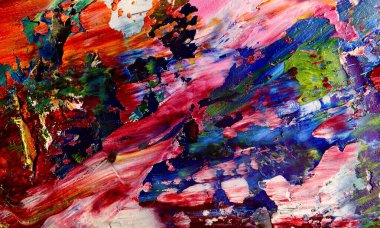 Tuval üzerinde soyut yağlı boya resim. arka plan duvar kağıdı. Modern motif görsel sanat. Moda el boyası. Duvar dekorasyonu ve duvar resimleri. Doku.