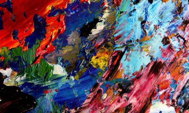 Tuval üzerinde soyut yağlı boya resim. arka plan duvar kağıdı. Modern motif görsel sanat. Moda el boyası. Duvar dekorasyonu ve duvar resimleri. Doku.