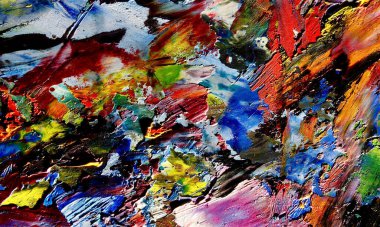 Tuval üzerinde soyut yağlı boya resim. arka plan duvar kağıdı. Modern motif görsel sanat. Moda el boyası. Duvar dekorasyonu ve duvar resimleri. Doku.