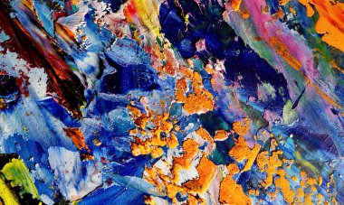 Tuval üzerinde soyut yağlı boya resim. arka plan duvar kağıdı. Modern motif görsel sanat. Moda el boyası. Duvar dekorasyonu ve duvar resimleri. Doku.