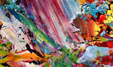 Tuval üzerinde soyut yağlı boya resim. arka plan duvar kağıdı. Modern motif görsel sanat. Moda el boyası. Duvar dekorasyonu ve duvar resimleri. Doku.