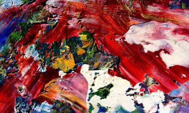 Tuval üzerinde soyut yağlı boya resim. arka plan duvar kağıdı. Modern motif görsel sanat. Moda el boyası. Duvar dekorasyonu ve duvar resimleri. Doku.