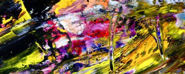 Tuval üzerinde soyut yağlı boya resim. arka plan duvar kağıdı. Modern motif görsel sanat. Moda el boyası. Duvar dekorasyonu ve duvar resimleri. Doku.