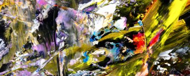 Tuval üzerinde soyut yağlı boya resim. arka plan duvar kağıdı. Modern motif görsel sanat. Moda el boyası. Duvar dekorasyonu ve duvar resimleri. Doku.