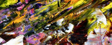 Tuval üzerinde soyut yağlı boya resim. arka plan duvar kağıdı. Modern motif görsel sanat. Moda el boyası. Duvar dekorasyonu ve duvar resimleri. Doku.