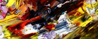 El çizimi. Soyut sanat arkaplanı. Renk dokusu. Modern, çağdaş sanat. Renkli tuval. Duvar dekoru arkaplanı