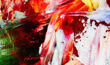 El çizimi. Soyut sanat arkaplanı. Renk dokusu. Modern, çağdaş sanat. Renkli tuval. Duvar dekoru arkaplanı