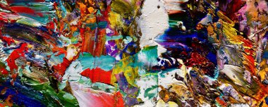 Tuval üzerinde soyut yağlı boya resim. arka plan duvar kağıdı. Modern motif görsel sanat. Moda el boyası. Duvar dekorasyonu ve duvar resimleri. Doku.