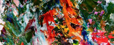 Tuval üzerinde soyut yağlı boya resim. arka plan duvar kağıdı. Modern motif görsel sanat. Moda el boyası. Duvar dekorasyonu ve duvar resimleri. Doku.