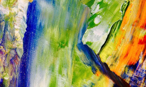 Kolor Tekstury Ręcznie Malowany Obraz Olejny Płótnie Abstrakcyjne Tło Sztuki — Zdjęcie stockowe
