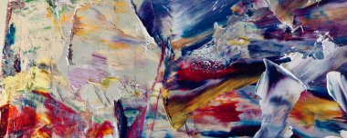 Renk dokusu. Tuvale elle çizilmiş yağlı boya resim. Soyut sanat geçmişi. Modern, çağdaş sanat. Renkli tuval. Duvar dekoru arkaplanı