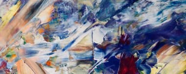 Tuval üzerinde soyut yağlı boya resim. arka plan duvar kağıdı. Modern motif görsel sanat. Moda el boyası. Duvar dekorasyonu ve duvar resimleri. Doku.