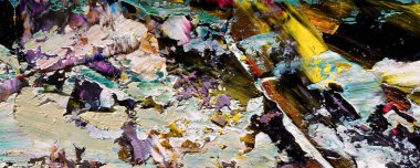 Tuval üzerinde soyut yağlı boya resim. arka plan duvar kağıdı. Modern motif görsel sanat. Moda el boyası. Duvar dekorasyonu ve duvar resimleri. Doku.