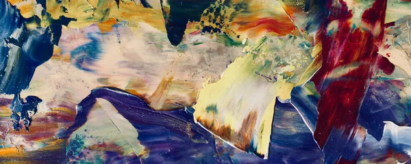 Renk dokusu. Tuvale elle çizilmiş yağlı boya resim. Soyut sanat geçmişi. Modern, çağdaş sanat. Renkli tuval. Duvar dekoru arkaplanı