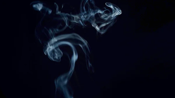 Здоровий Спосіб Життя Сигаретні Димові Хмари Малюють Художні Абстрактні Візерунки — стокове фото