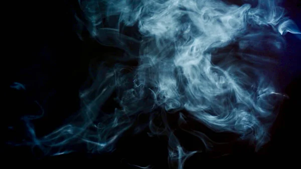 Estilo Vida Pouco Saudável Nuvens Fumaça Cigarro Desenha Padrões Abstratos — Fotografia de Stock