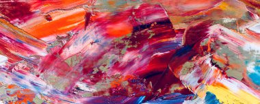 El çizimi. Soyut sanat arkaplanı. Renk dokusu. Modern, çağdaş sanat. Renkli tuval. Duvar dekoru arkaplanı