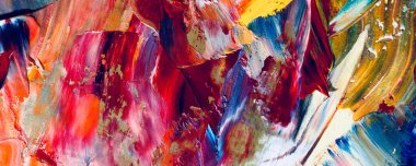 El çizimi. Soyut sanat arkaplanı. Renk dokusu. Modern, çağdaş sanat. Renkli tuval. Duvar dekoru arkaplanı