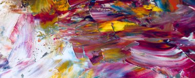 El çizimi. Soyut sanat arkaplanı. Renk dokusu. Modern, çağdaş sanat. Renkli tuval. Duvar dekoru arkaplanı