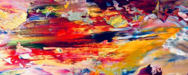 Renk dokusu. Tuvale elle çizilmiş yağlı boya resim. Soyut sanat geçmişi. Modern, çağdaş sanat. Renkli tuval. Duvar dekoru arkaplanı