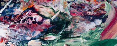 Tuval üzerinde soyut yağlı boya resim. arka plan duvar kağıdı. Modern motif görsel sanat. Moda el boyası. Duvar dekorasyonu ve duvar resimleri. Doku.