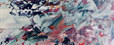 Renk dokusu. Tuvale elle çizilmiş yağlı boya resim. Soyut sanat geçmişi. Modern, çağdaş sanat. Renkli tuval. Duvar dekoru arkaplanı