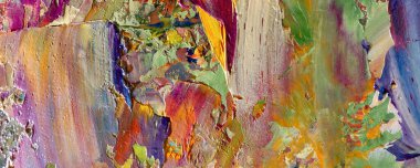 El çizimi. Soyut sanat arkaplanı. Renk dokusu. Modern, çağdaş sanat. Renkli tuval. Duvar dekoru arkaplanı