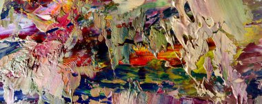 El çizimi. Soyut sanat arkaplanı. Renk dokusu. Modern, çağdaş sanat. Renkli tuval. Duvar dekoru arkaplanı