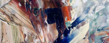 Renk dokusu. Tuvale elle çizilmiş yağlı boya resim. Soyut sanat geçmişi. Modern, çağdaş sanat. Renkli tuval. Duvar dekoru arkaplanı