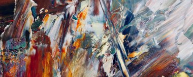 Renk dokusu. Tuvale elle çizilmiş yağlı boya resim. Soyut sanat geçmişi. Modern, çağdaş sanat. Renkli tuval. Duvar dekoru arkaplanı