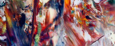 Renk dokusu. Tuvale elle çizilmiş yağlı boya resim. Soyut sanat geçmişi. Modern, çağdaş sanat. Renkli tuval. Duvar dekoru arkaplanı