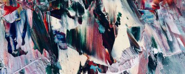 Renk dokusu. Tuvale elle çizilmiş yağlı boya resim. Soyut sanat geçmişi. Modern, çağdaş sanat. Renkli tuval. Duvar dekoru arkaplanı