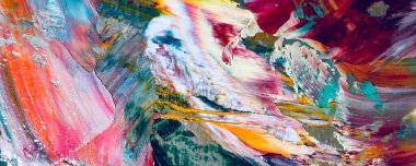 Renk dokusu. Tuvale elle çizilmiş yağlı boya resim. Soyut sanat geçmişi. Modern, çağdaş sanat. Renkli tuval. Duvar dekoru arkaplanı