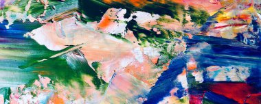 El çizimi. Soyut sanat arkaplanı. Renk dokusu. Modern, çağdaş sanat. Renkli tuval. Duvar dekoru arkaplanı