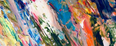 El çizimi. Soyut sanat arkaplanı. Renk dokusu. Modern, çağdaş sanat. Renkli tuval. Duvar dekoru arkaplanı