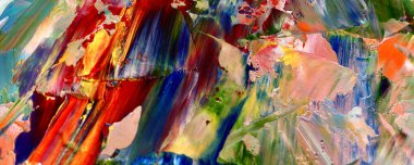 El çizimi. Soyut sanat arkaplanı. Renk dokusu. Modern, çağdaş sanat. Renkli tuval. Duvar dekoru arkaplanı