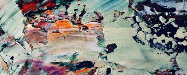 El çizimi. Soyut sanat arkaplanı. Renk dokusu. Modern, çağdaş sanat. Renkli tuval. Duvar dekoru arkaplanı