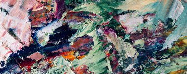 El çizimi. Soyut sanat arkaplanı. Renk dokusu. Modern, çağdaş sanat. Renkli tuval. Duvar dekoru arkaplanı