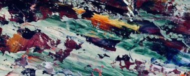 El çizimi. Soyut sanat arkaplanı. Renk dokusu. Modern, çağdaş sanat. Renkli tuval. Duvar dekoru arkaplanı