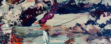 El çizimi. Soyut sanat arkaplanı. Renk dokusu. Modern, çağdaş sanat. Renkli tuval. Duvar dekoru arkaplanı