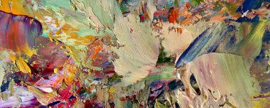 El çizimi. Soyut sanat arkaplanı. Renk dokusu. Modern, çağdaş sanat. Renkli tuval. Duvar dekoru arkaplanı