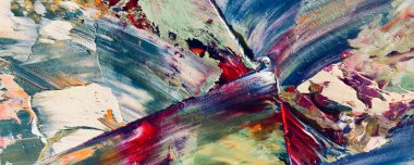 El çizimi. Soyut sanat arkaplanı. Renk dokusu. Modern, çağdaş sanat. Renkli tuval. Duvar dekoru arkaplanı