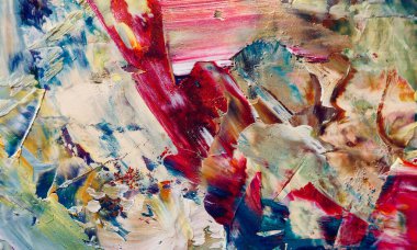 El çizimi. Soyut sanat arkaplanı. Renk dokusu. Modern, çağdaş sanat. Renkli tuval. Duvar dekoru arkaplanı