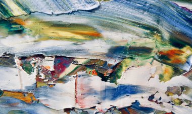 El çizimi. Soyut sanat arkaplanı. Renk dokusu. Modern, çağdaş sanat. Renkli tuval. Duvar dekoru arkaplanı