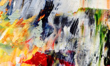 El çizimi. Soyut sanat arkaplanı. Renk dokusu. Modern, çağdaş sanat. Renkli tuval. Duvar dekoru arkaplanı