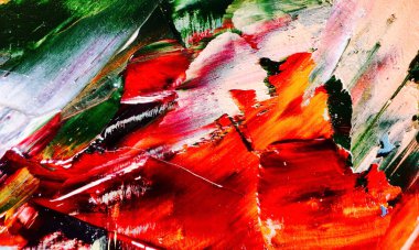 El çizimi. Soyut sanat arkaplanı. Renk dokusu. Modern, çağdaş sanat. Renkli tuval. Duvar dekoru arkaplanı